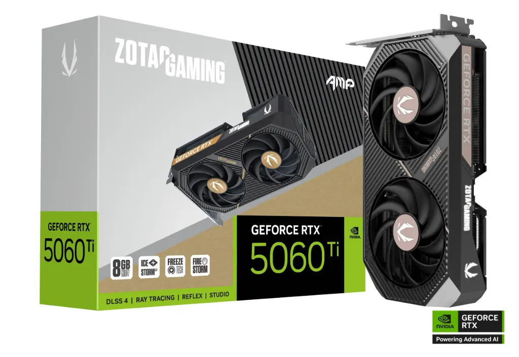 ZOTAC RTX 5060ti 8GB AMP